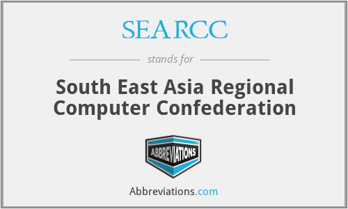 What is the abbreviation for south east asia regional computer confederation?